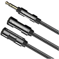 JACK 3,5MM M/F 1,5M BK