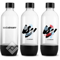 SODASTREAM PET 1L BOTTLES COLOR X3