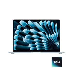 APPLE MACBOOK AIR 15 POUCES M4 24GO 512GO BLEU CIEL QWERTY