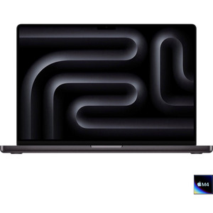 APPLE QWERTY MACBOOK PRO 14 (2024) M4 16GB 512G SPACE BLACK QWT