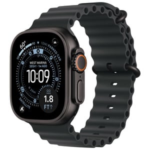 APPLE WATCH ULTRA 3GPS + CELLULAR49MMBOTIER TITANE NOIR AVEC BRACELET OCAN NOIR