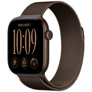 APPLE Watch Series 12 GPS 42mm Dark Bronze Aluminium Case with Dark Bronze Milanese Loop