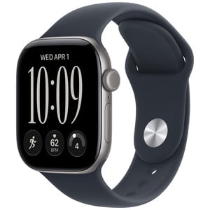APPLE Watch Series 12 GPS 42mm Space Grey Aluminium Case with Navy Blue Sport Band - S/M