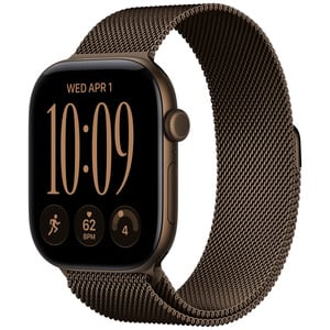 APPLE Watch Series 12 GPS 46mm Dark Bronze Aluminium Case with Dark Bronze Milanese Loop - S/M