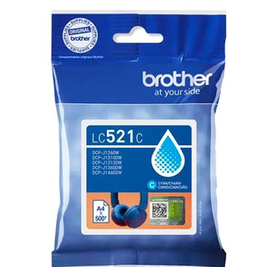 BROTHER LC521C - Cartridge / Inktpatroon