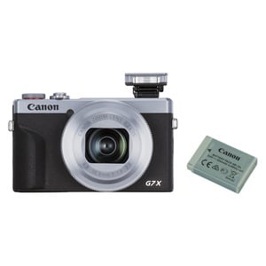 CANON PACK G7 X III SILVER + 2� BATTERIE