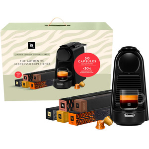 DELONGHI EN85.B Essenza Mini Nespresso - BUNDLE