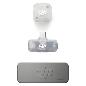 DJI MIC MINI 2S (1 TX   1 MOBILE RX   CHARGING CASE)