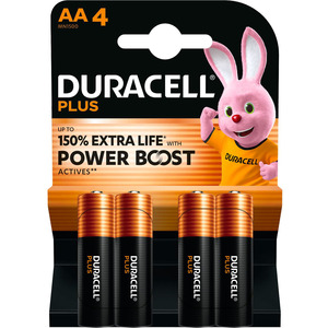 DURACELL PLUS AA X4