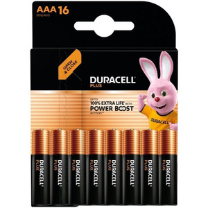 DURACELL PLUS AAA X16