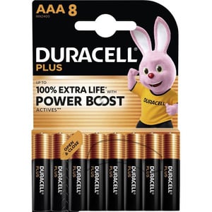 DURACELL PLUS AAA X8