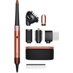 DYSON AIRWRAP ID CURLY + COILY AMBER SILK/PINK CHAMPAGNE