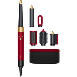DYSON AIRWRAP ID STRAIGHT+WAVY RED VELVET/GOLD