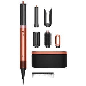 DYSON AIRWRAP CO-ANDA2x STRAIGHT+WAVY AMBER  SILK/PINK CHAMPAGNE