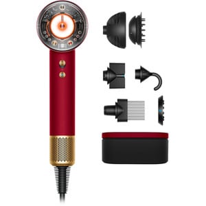 DYSON SUPERSONIC NURAL CURLY+COILY RED VELVET/GOLD