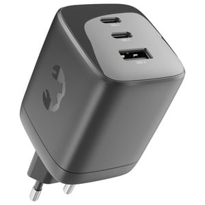 FRESH 'N REBEL 100W PD WALL CHARGER USB-A   2X USB-C - STORM GREY