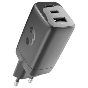FRESH 'N REBEL 67W WALL CHARGER USB-A   2X USB-C - STORM GREY