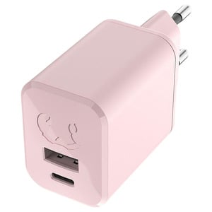 FRESH 'N REBEL MINI CHARGER USB-C + A 45W SMOKEY PINK