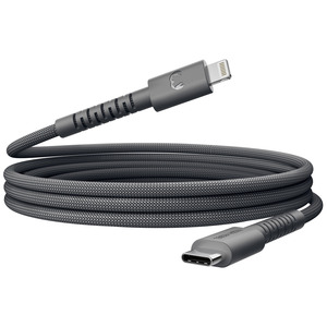 FRESH 'N REBEL SILICON USB-C/LIGTHNING 2M GREY