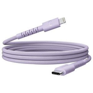 FRESH 'N REBEL SILICON USB-C/LIGTHNING 2M LILAC