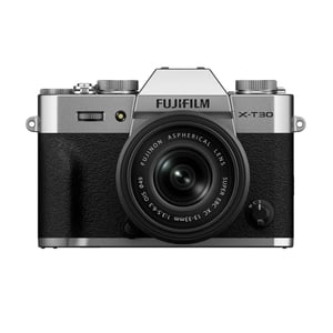 FUJIFILM X-T30 III SILVER + XC 13-33 MM + BATTERIE + SD 32 GO