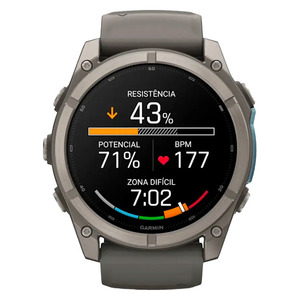 GARMIN FENIX 9 PRO 51 MM TITANIUM WITH GRAPHITE/BLACK SILICONE BAND