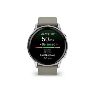 GARMIN VENU 4 45MM BLACK W/ SILVER + GRAY