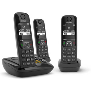 GIGASET AS690AR DUO BLACK TRIO