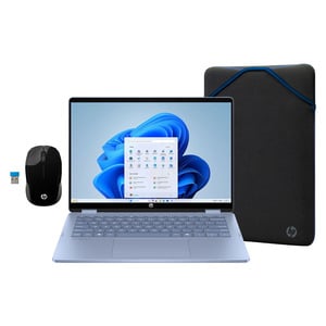 HP ESSENTIALS PACK 3-EN-1 OMNIBOOK 5 FLIP14 (fp0015nb) + SOURIS HP 200 + HOUSSE