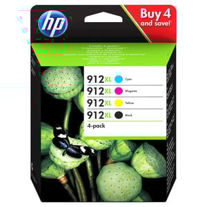 HP PACK 912XL 4 COLORS