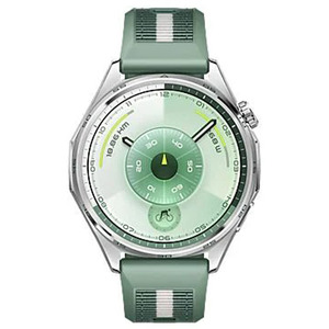 HUAWEI WATCH GT6 46MM GREEN - GREEN WOVEN STRAP - ATUM-B19W
