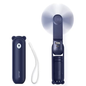 JISULIFE HANDHELD FAN 8 BLUE