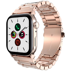 JUST IN CASE PRIMESTEEL STRAP - APPLE WATCH 40/41/42MM ROSE GOLD