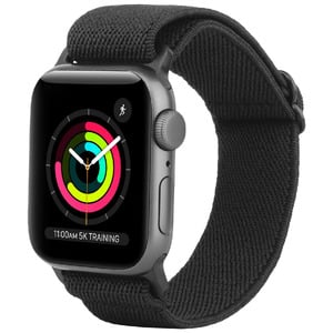 JUST IN CASE URBAN TEXTURA STRAP - APPLE WATCH 40/41/42MM BLACK
