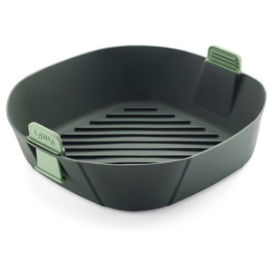 LEKUE XL AIR FRYER BASKET GREY