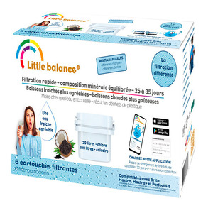 LITTLE BALANCE PACK 6 FILTER CARTRIDGES