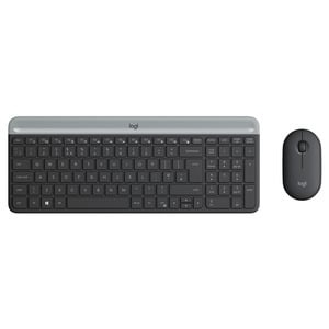 LOGITECH MK470 SLIM COMBO GRAPHITE AZERTY BE SANS FIL