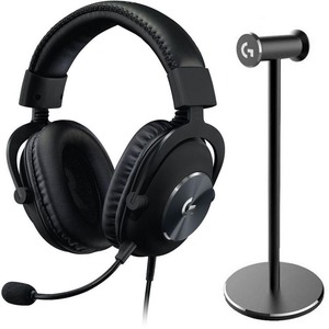 LOGITECH G PRO X BLACK + STAND