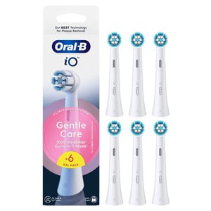 ORAL-B IO GENTLE CARE WHITE x6 - Accessoires tandhygine
