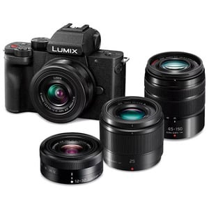 PANASONIC LUMIX G100D + 12-32 + 45-150 + 25 + Formation en Franais