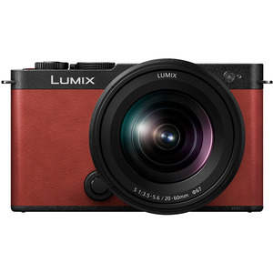 PANASONIC LUMIX DC-S9KE ROUGE + 20-60 