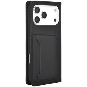 PRODEBEL IPHONE 17 PRO FOLIO HOESJE MET KAARTHOUDER BLACK