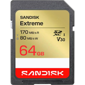 SANDISK SD EXTREME+ 64GB