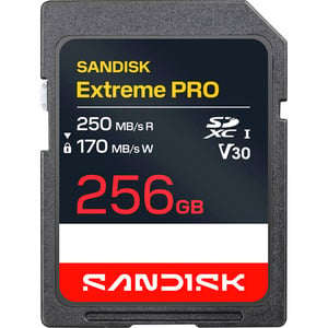 SANDISK SD EXTREME PRO 256GB
