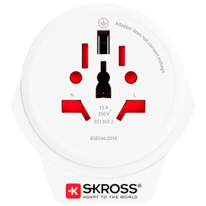SKROSS WORLD TO EU 2 USB