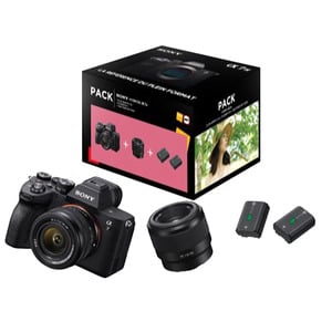 SONY PFD A7IV   FE 28-60 mm f/4-5.6   FE 50 mm f/1.8   BATTERIJ