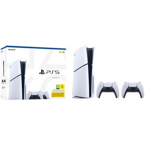 SONY PLAYSTATION 5 SLIM DISC + 2 MANETTES DUALSENSE