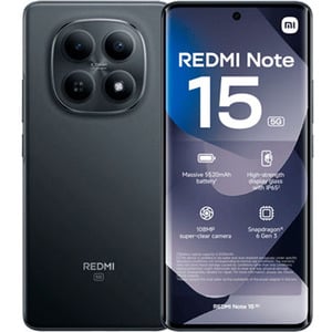 XIAOMI REDMI NOTE 15 5G 6/128GB BLACK PXM