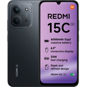 XIAOMI REDMI 15C 5G 4/128GB BK