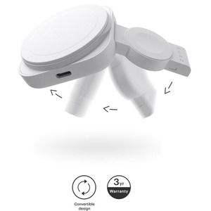 ZENS 2-IN-1 MAGSAFE TRAVEL WH